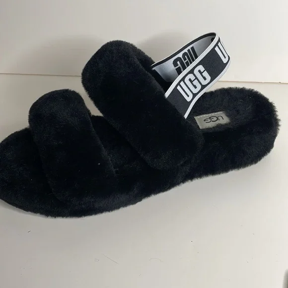 Ugg fuzzy yeah, fluff slippers size 10 - Picture 5 of 7